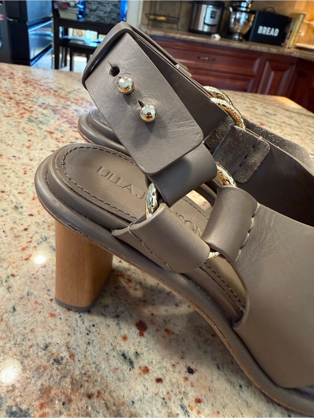 Ulla Johnson Filippa High Heel Sandal Women’s Size 39/US 8-8.5 Beige NEW READ - Picture 5 of 13